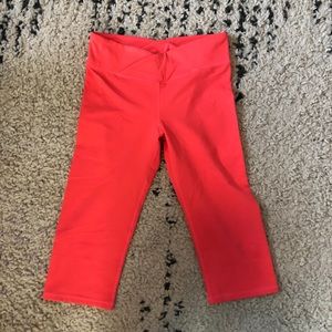 Fabletics Pink Crop Leggings